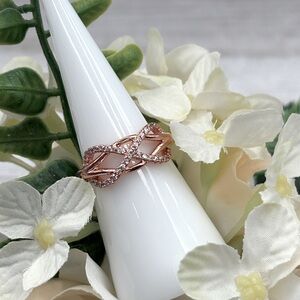 Last One! Rose Gold Infinity Ring!
